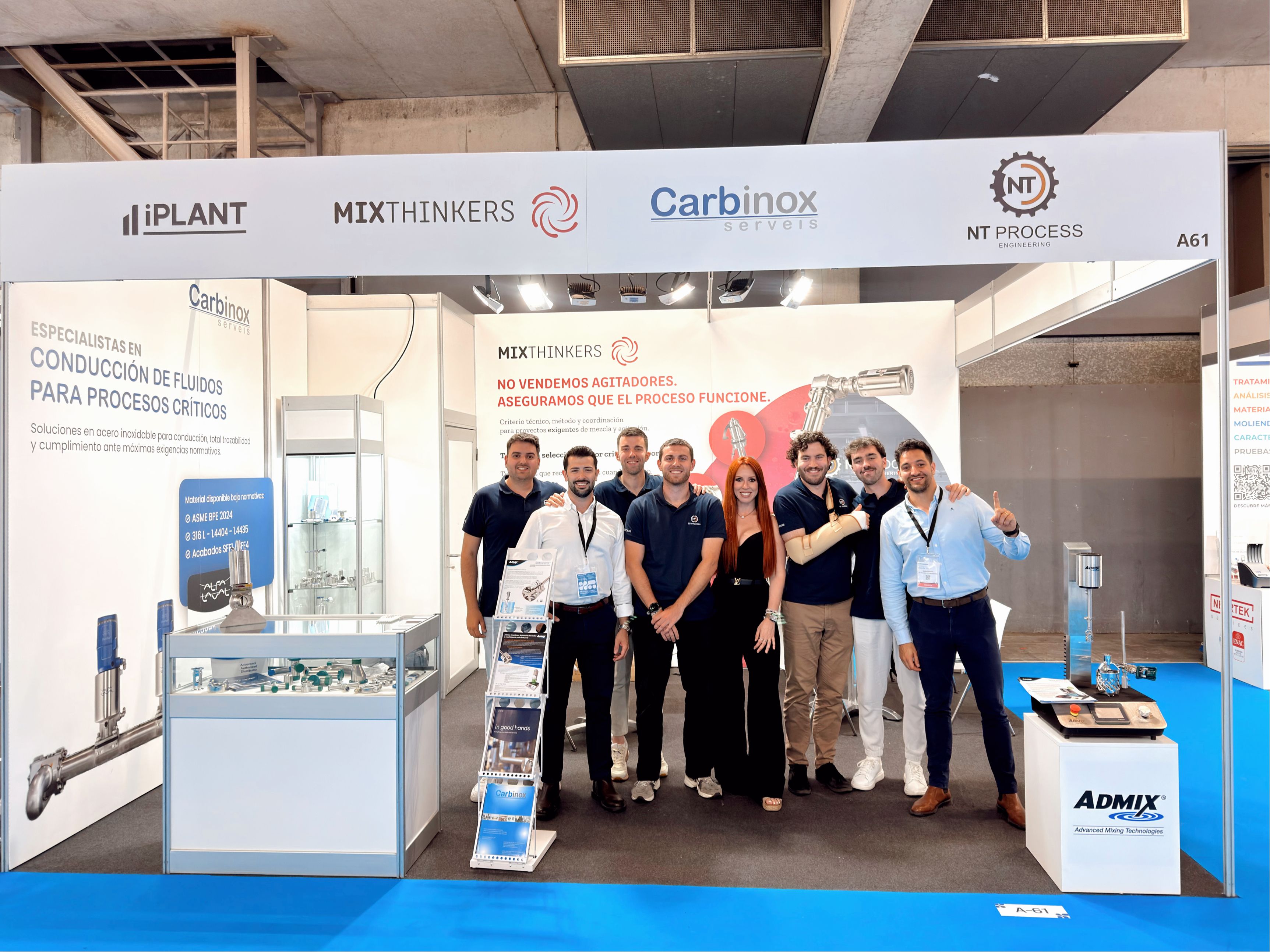 NT Process Engineering en EXPOQUIMIA: Equipo, tecnología y soluciones reales